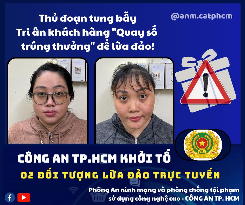 Thủ đoạn lừa đảo tri ân khách hàng trúng thưởng